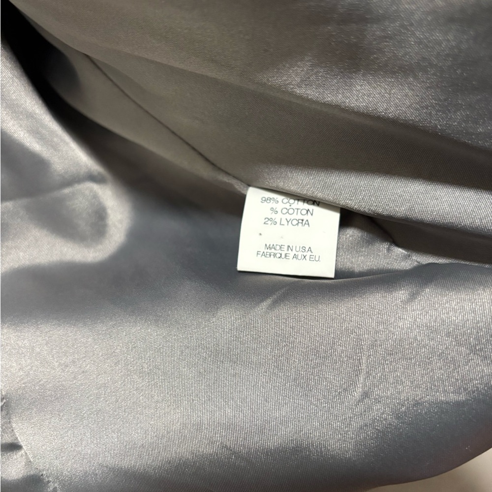 Theory Vintage Sage Grey Velour Blazer - Picture 4 of 4